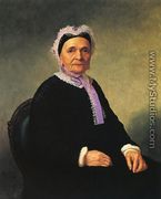 Portrait of a Rabbi's Wife (Ktherine Schiff Illowy?) - Henry Mosler