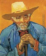 The Peasant, Portrait of Patience Escalier - Vincent Van Gogh