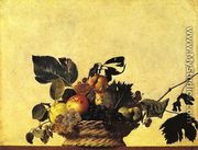 Still Life with a Basket of Fruit - (Michelangelo) Caravaggio