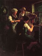 At the Blacksmith's - Louis Charles Moeller