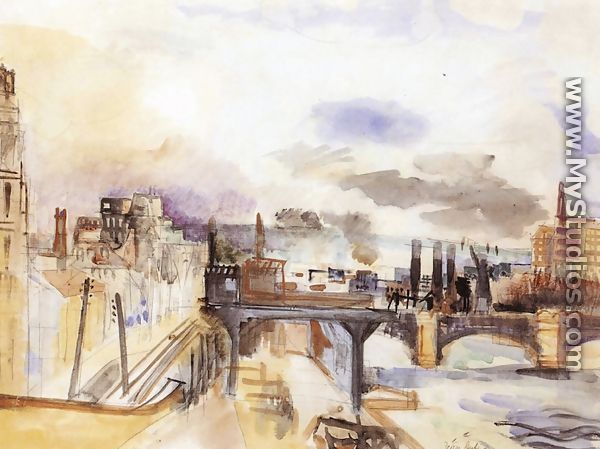 Parisian Bridge - Raoul Dufy