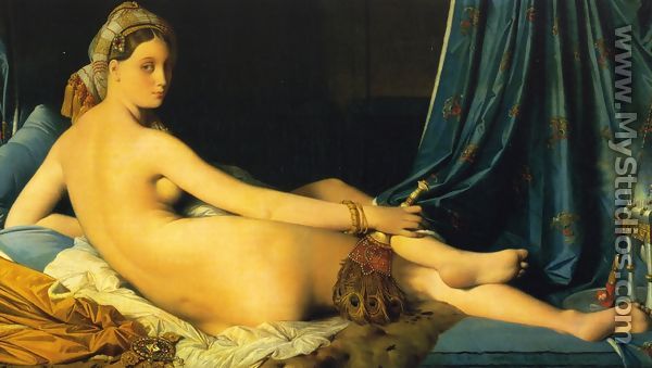 La Grande Odalisque - Jean Auguste Dominique Ingres
