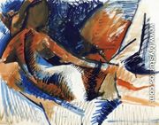 La Grande Odalisque (after Ingres) - Pablo Picasso