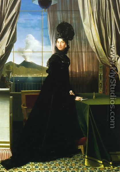 Carolline Murat, Queen of Naples - Jean Auguste Dominique Ingres