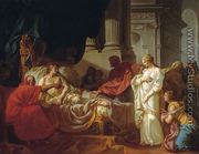 Antiochus and Stratonice - Jacques Louis David