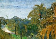 Garden in Cannes - Edouard  (Jean-Edouard) Vuillard