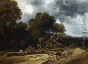 A Landscape with Fallen Trees - Georges Michel