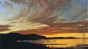 Sunset, Bar Harbor - Frederic Edwin Church