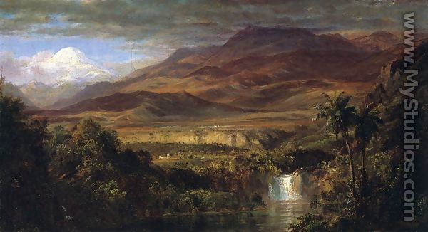 Study for "The Heart of the Andes" - Frederic Edwin Church