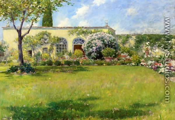 The Orangerie - William Merritt Chase