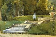 In the Park at St. Cloud - Frederick Childe Hassam