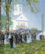 Country Fair, New England - Frederick Childe Hassam