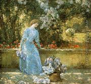 Lady in the Park - Frederick Childe Hassam