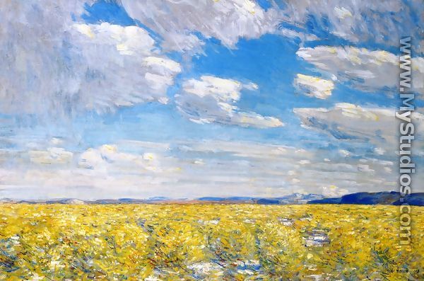Afternoon Sky, Harney Desert - Frederick Childe Hassam