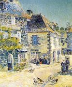 Pont-Aven, Noon Day - Frederick Childe Hassam