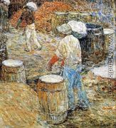 New York Hod Carriers - Frederick Childe Hassam