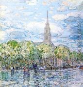 Saint Mark's in the Bowery - Frederick Childe Hassam