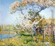 Apple Trees in Bloom, Old Lyme - Frederick Childe Hassam