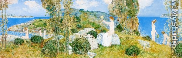 The Bathers - Frederick Childe Hassam