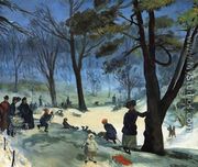 Central Park in Winter - William Glackens