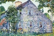 Old House, East Hampton - Frederick Childe Hassam