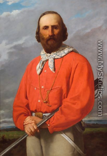 Ritratto di Giuseppe Garibaldi - Sylvestro Lega
