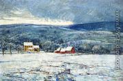 Winter in the Connecticut Hills - Frederick Childe Hassam