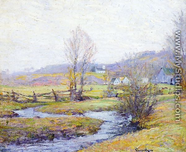 Early Spring, Pleasant Valley, Connecticut - Robert William Vonnoh