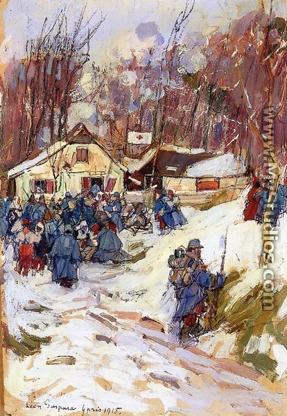 Red Cross Station - Leon Gaspard
