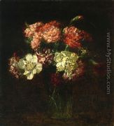 Carnations I - Ignace Henri Jean Fantin-Latour