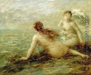 Bathers by the Sea - Ignace Henri Jean Fantin-Latour