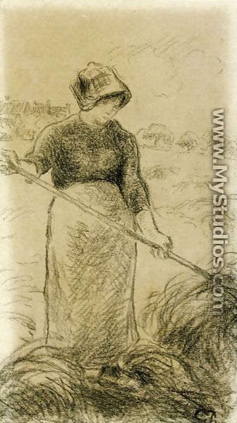 Haymaker - Camille Pissarro