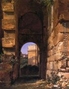 The Arch of Constantine Seen from the Colosseum - Lancelot Theodore Turpin de Crisse