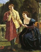 Viola and the Countess - Frederick Richard Pickersgill