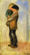 Man Carrying a Boy - Pierre Auguste Renoir