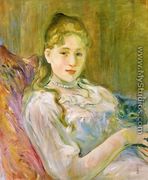 Girl with Cat - Berthe Morisot