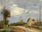 The House of Monsieur Musy, Route de Marly, Louveciennes - Camille Pissarro