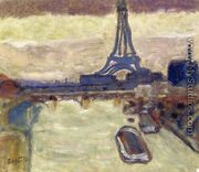 The Eiffel Tower and The Seine - Pierre Bonnard
