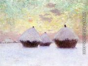 Haystacks in the Snow - Emil Claus