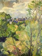 View from My Window in Genets (Brittany) - Suzanne Valadon