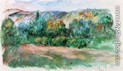 Essoyes Landscape I - Pierre Auguste Renoir