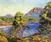 Agay,  the Bay during the Mistral - Armand Guillaumin