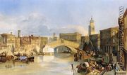 The Rialto Bridge, Venice - William James Muller