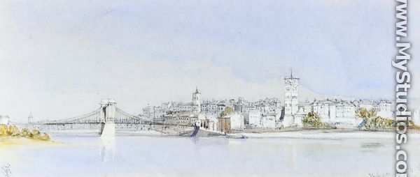 Valence, on the Rhone - William Callow