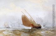 Shipping off the Coast - Edward Duncan