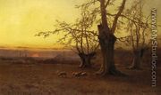 A Spring Evening, Burnham Beeches - Alfred de Breanski