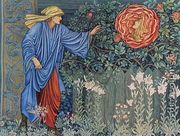 The Pilgrim in the Garden or The Heart of the Rose - Sir Edward Coley Burne-Jones