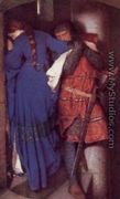 The Meeting on the Turret Stairs - Frederic William Burton