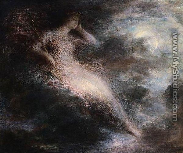 Queen of the Night - Ignace Henri Jean Fantin-Latour