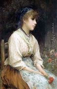 A Venetian Flower Girl - Sir Samuel Luke Fildes